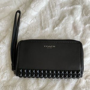 Coach Legacy Studded Zip Wallet